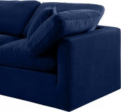 Indulge 105" Velvet Upholstered 3pc. Modular Sofa
