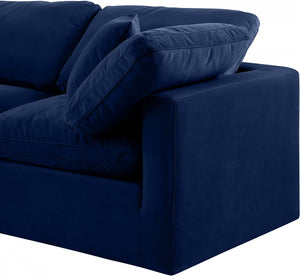 Indulge 105" Velvet Upholstered 4pc. Modular Sectional