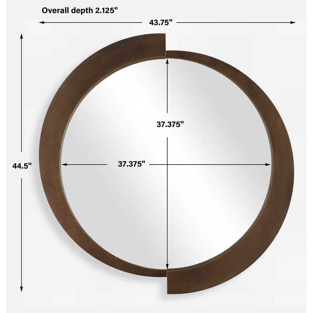 Reverse Round Mirror