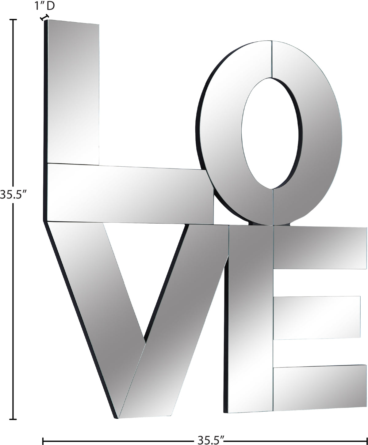 LOVE WALL MIRROR