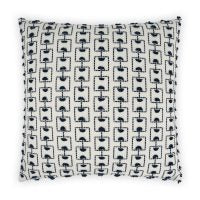 Klare-Navy Throw Pillow