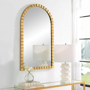Dandridge Arch Mirror Gold