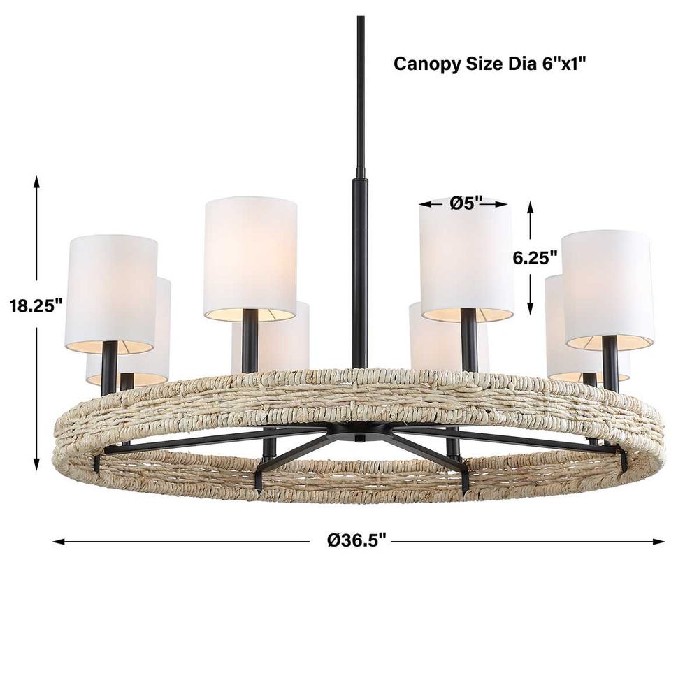 Faiyam 8 Lt Chandelier