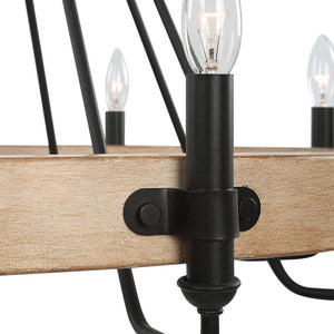 Deschutes 8 Lt Chandelier