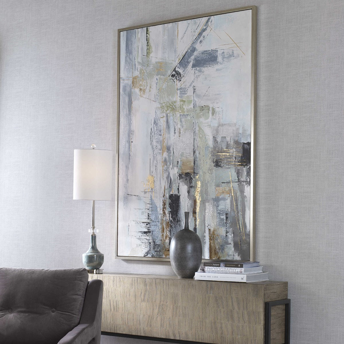 NATURAL SPRINGS HAND PAINTED CANVAS