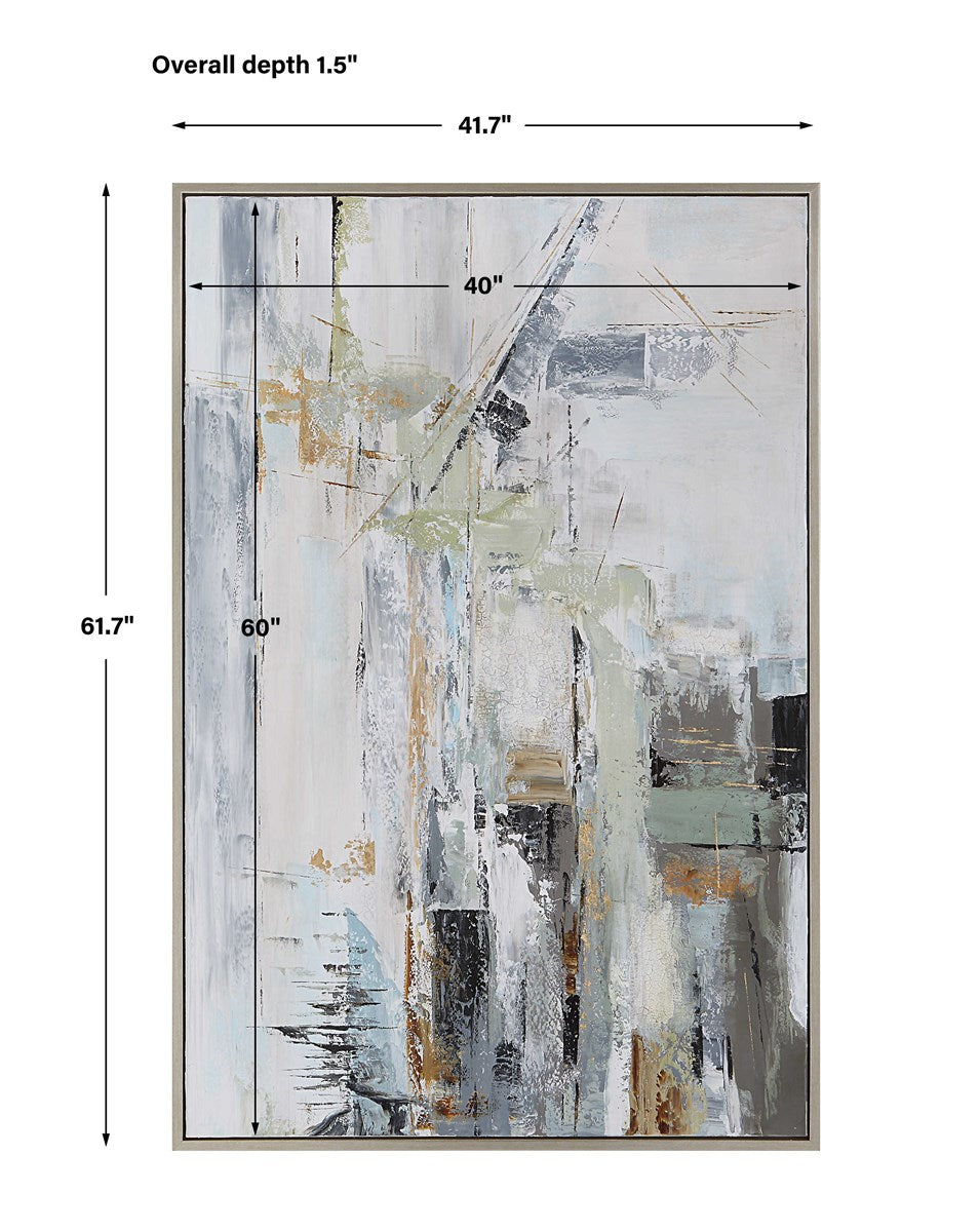 NATURAL SPRINGS HAND PAINTED CANVAS