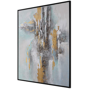 MOUNTAIN MIST HAND PAINTED CANVAS