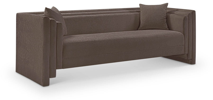 Everett 88.5" Chenille Fabric Upholstered Sofa