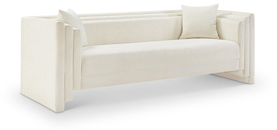 Everett 88.5" Chenille Fabric Upholstered Sofa
