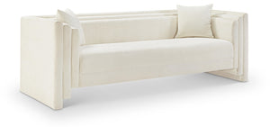 Everett 88.5" Chenille Fabric Upholstered Sofa