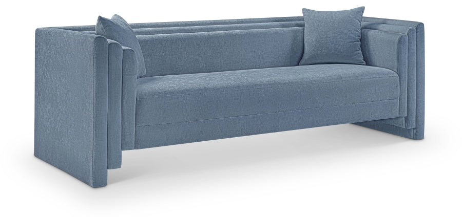 Everett 88.5" Chenille Fabric Upholstered Sofa