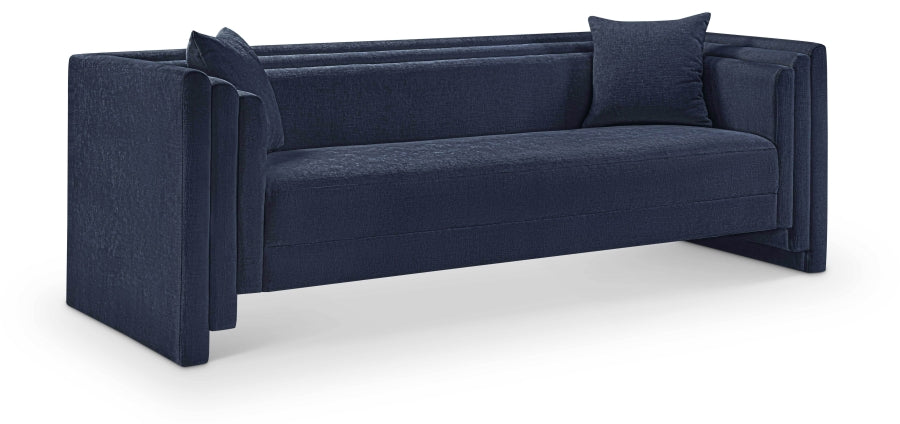Everett 88.5" Chenille Fabric Upholstered Sofa