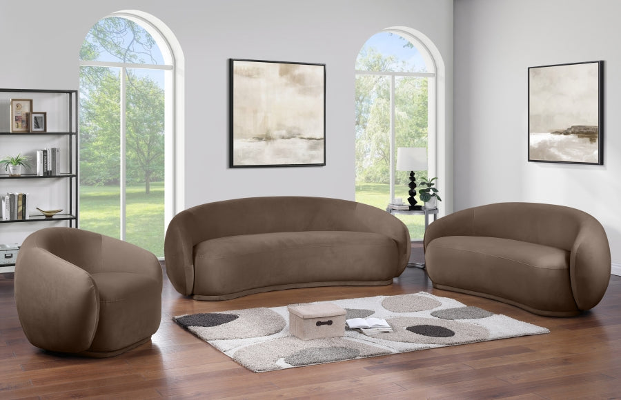 Emery 95" Velvet Upholstered Sofa