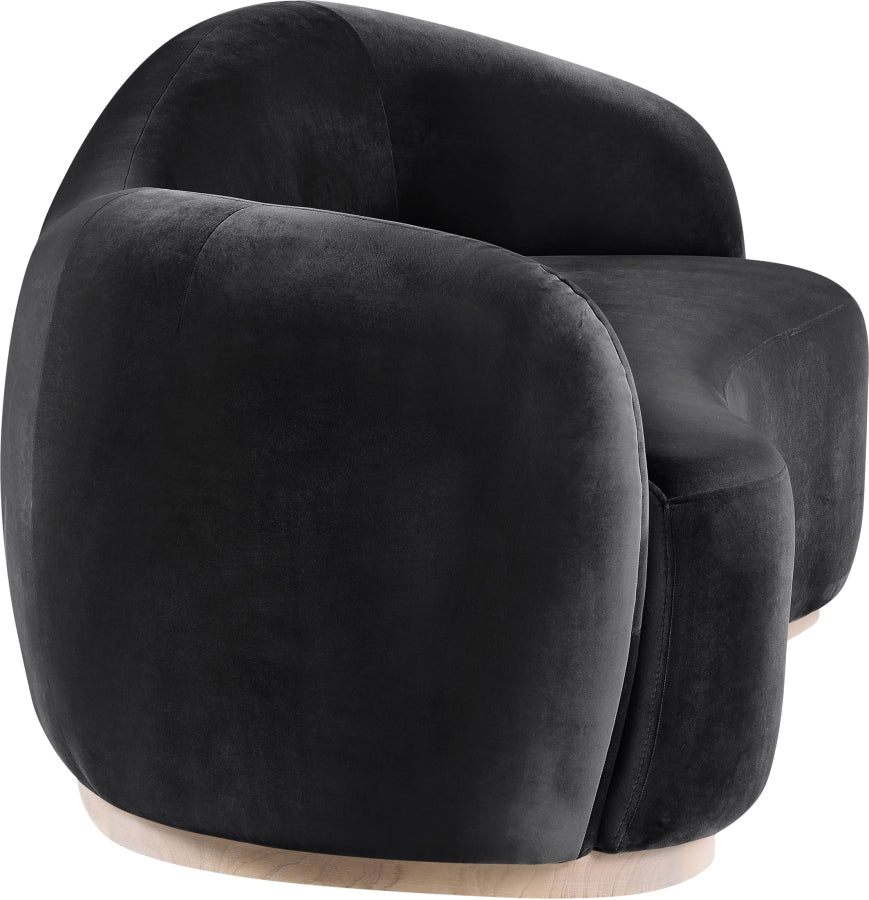 Gustavo 92.5" Velvet Upholstered Sofa
