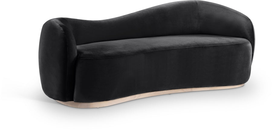 Gustavo 92.5" Velvet Upholstered Sofa