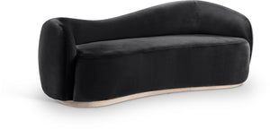 Gustavo 92.5" Velvet Upholstered Sofa