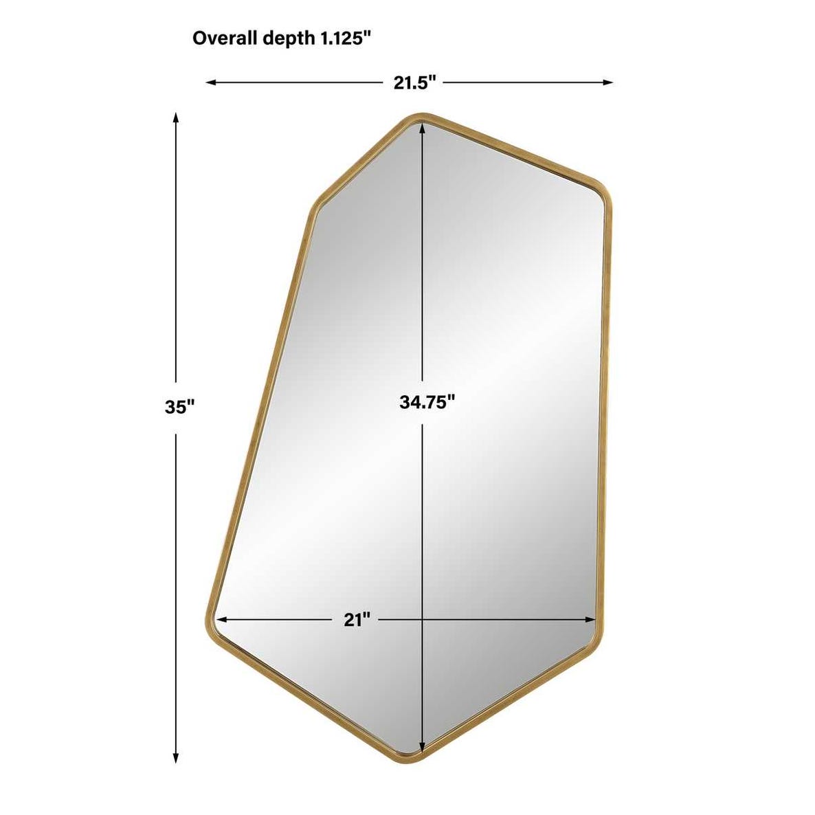 Linneah Large Mirror Gold