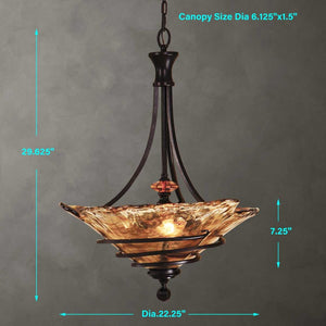Vitalia 3 Lt Pendant