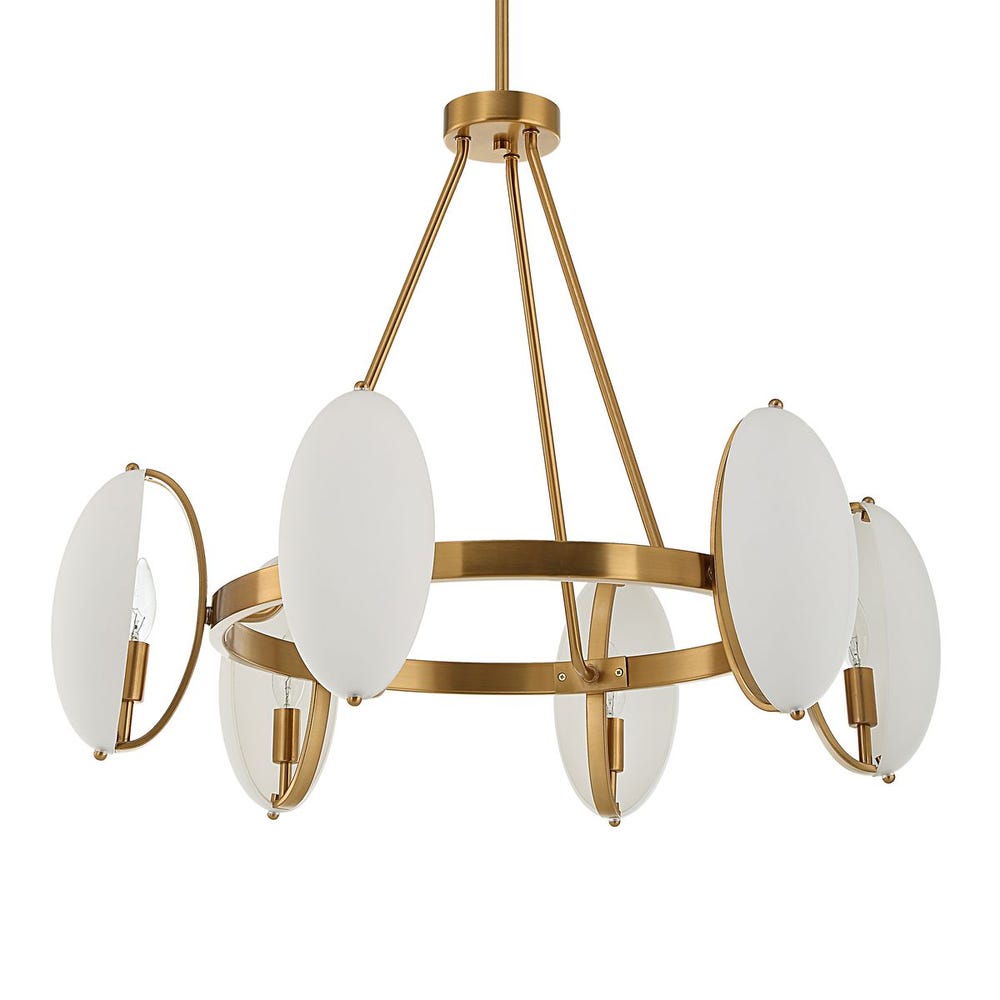 Oviform 6 Lt Chandelier