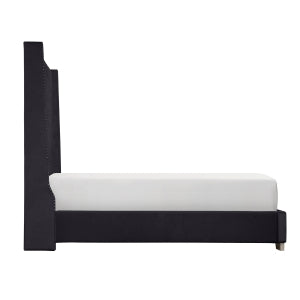 Gloria Tufted Bed Black