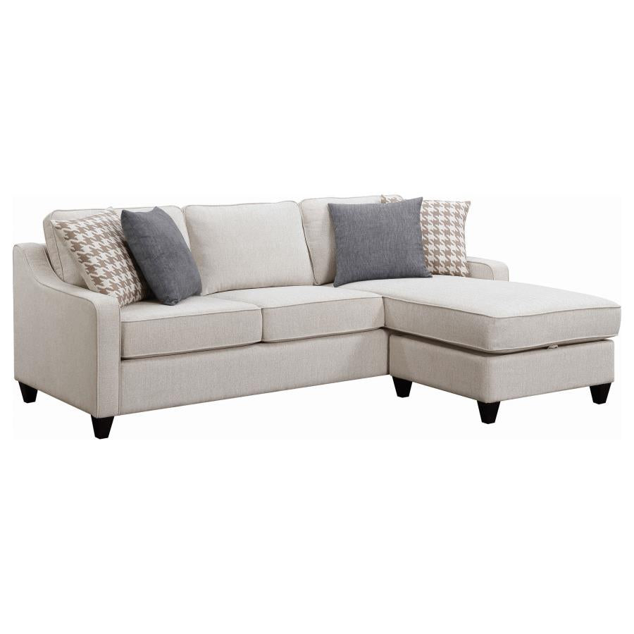 Irish 90&quot; Sofa Chaise