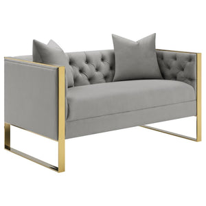 Caspen Tufted Loveseat