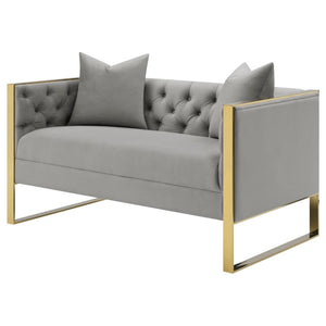 Caspen Tufted Loveseat