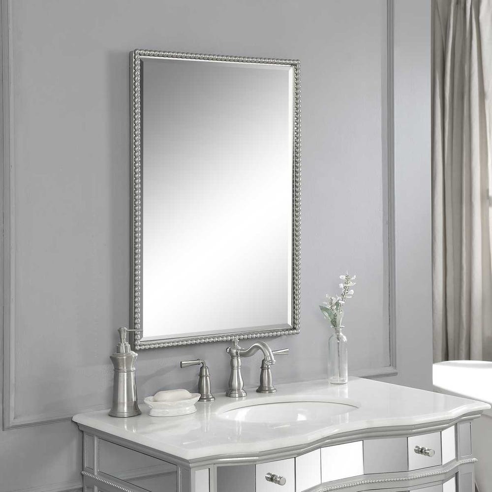 Sherise Vanity Mirror Nickel