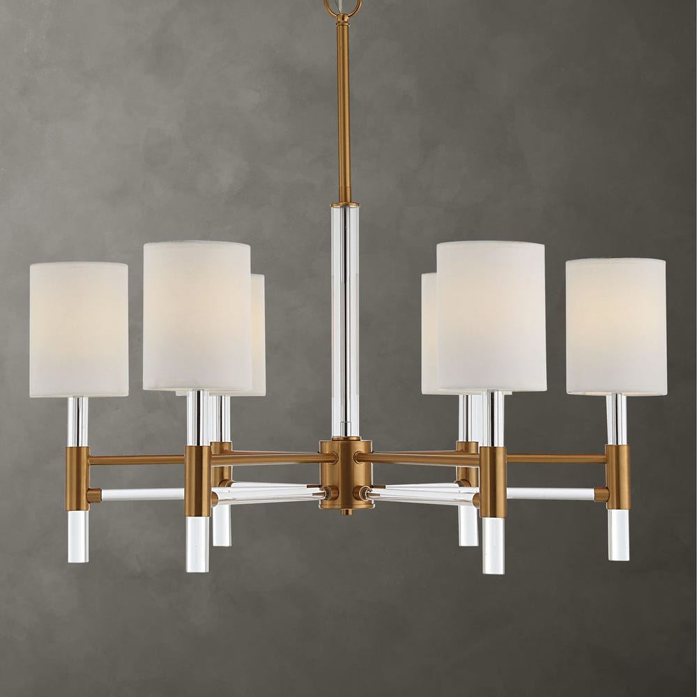 Welkin 6 Lt Chandelier