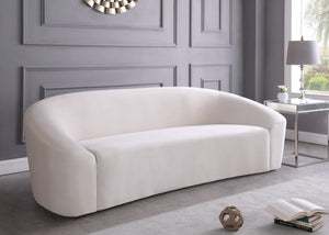 Riley 91" Velvet Upholstered Sofa