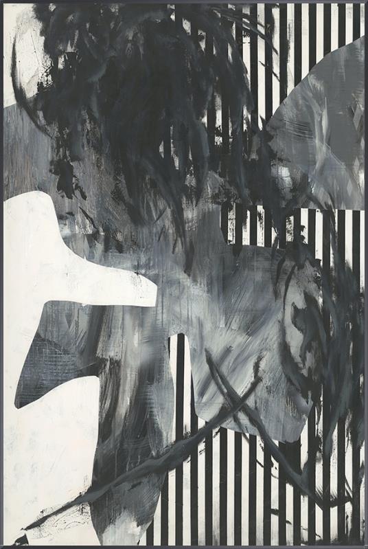 Mental Conflict 40x60 Framed Wall Art