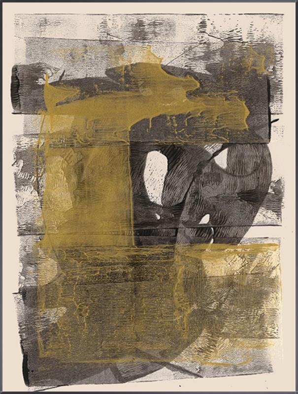 Bandwidth II 40x53 Framed Wall Art