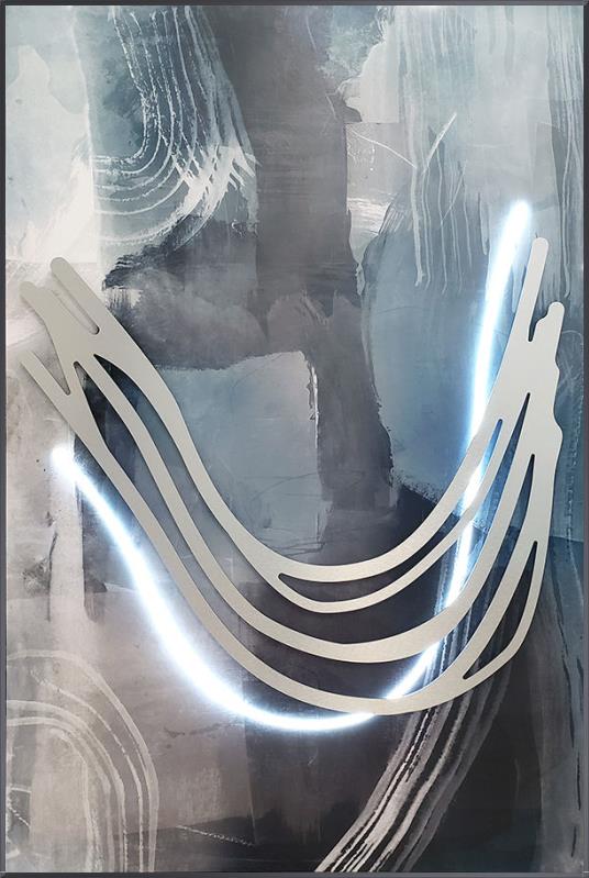 Moonlight Fall II 40x60 Framed Wall Art