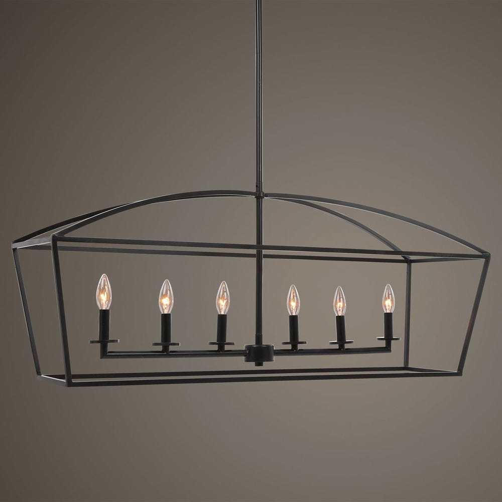 Clayton 6 Lt Linear Chandelier
