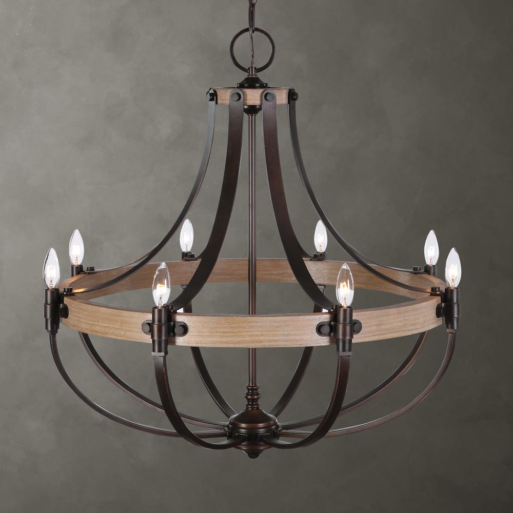 Dubois 8 Lt Chandelier