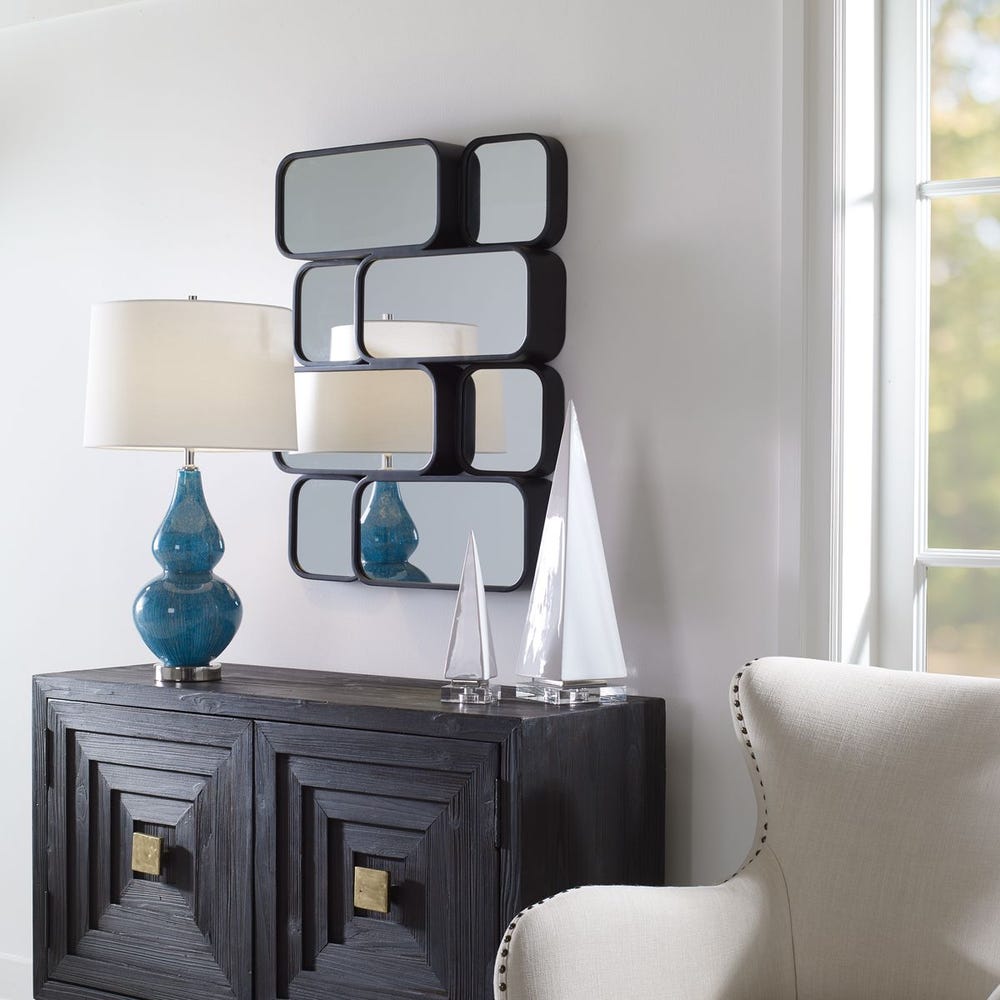 Canute Mirror Black