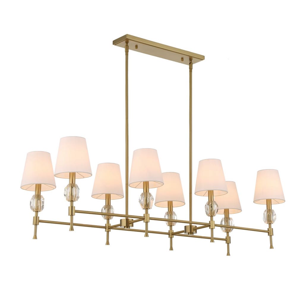 Uttermost Arques 8 Light Linear Chandelier