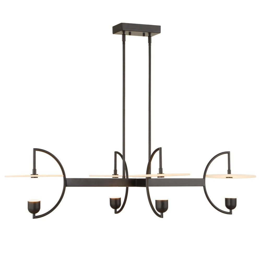 Uttermost Kyoto 4 Light Linear LED Chandelier