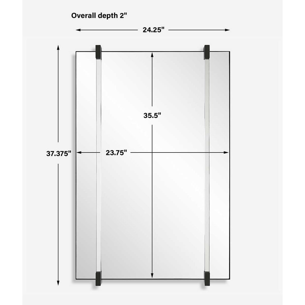 Ladonna Mirror Black