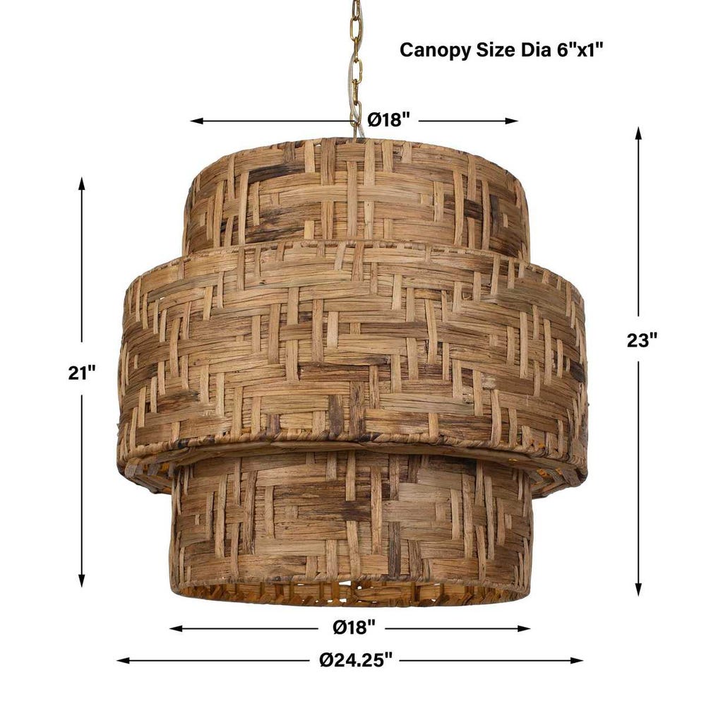 Water Hyacinth 4 Lt Pendant