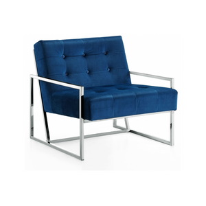 Vonda Velvet Accent Chair