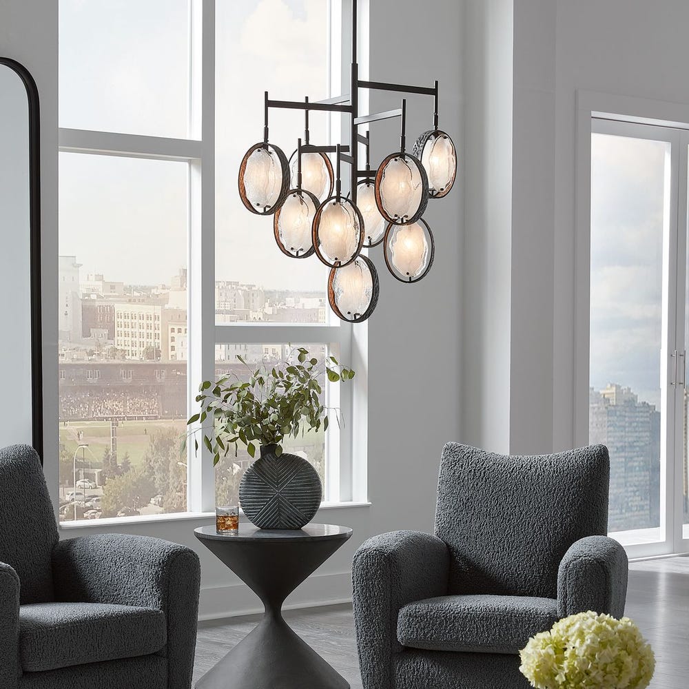 Uttermost Maxin 9 Light Chandelier
