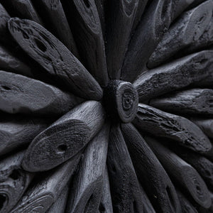 Bahama Wood Wall Decor Black