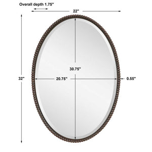 Sherise Oval Mirror