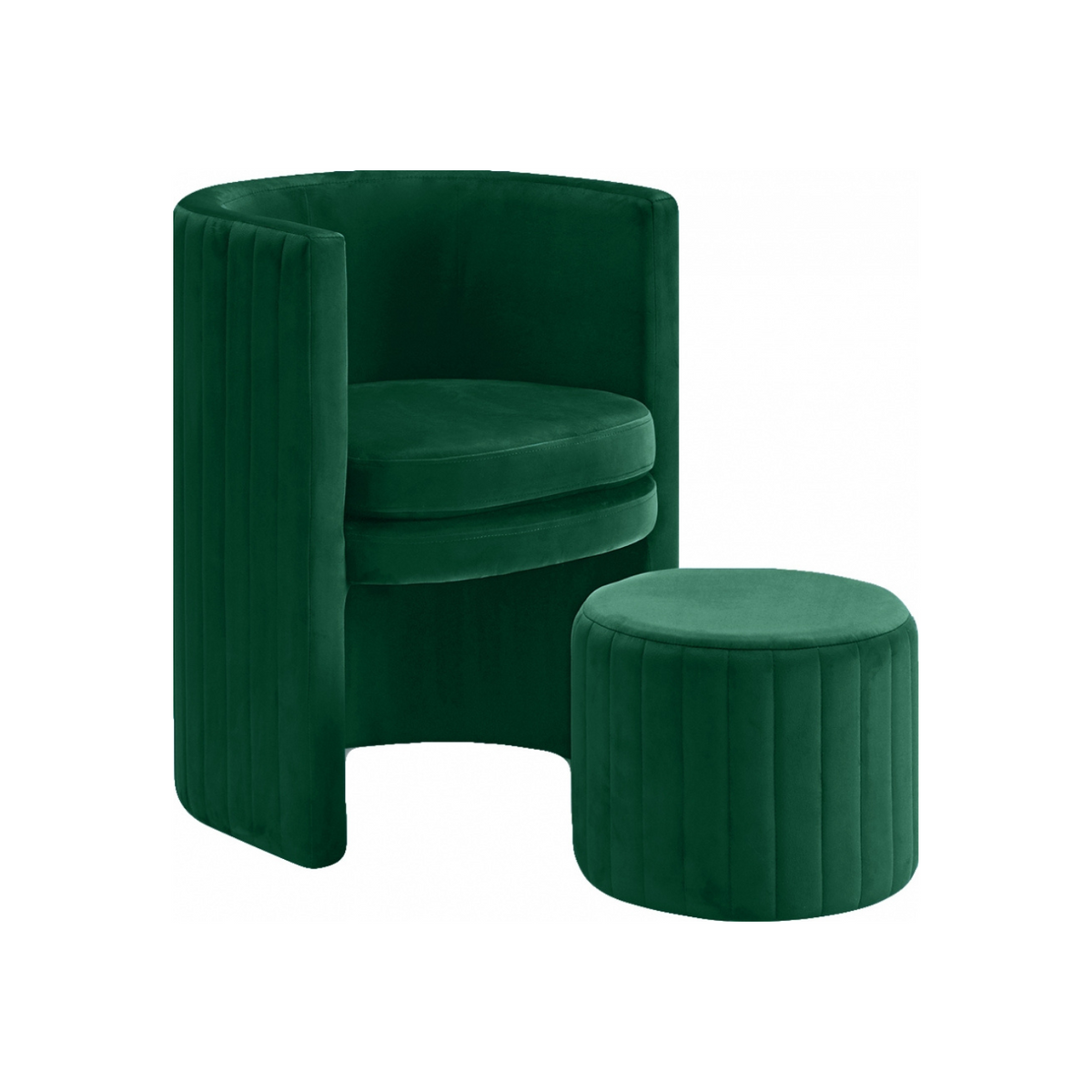 Mackenzie Accent Chair and Ottoman