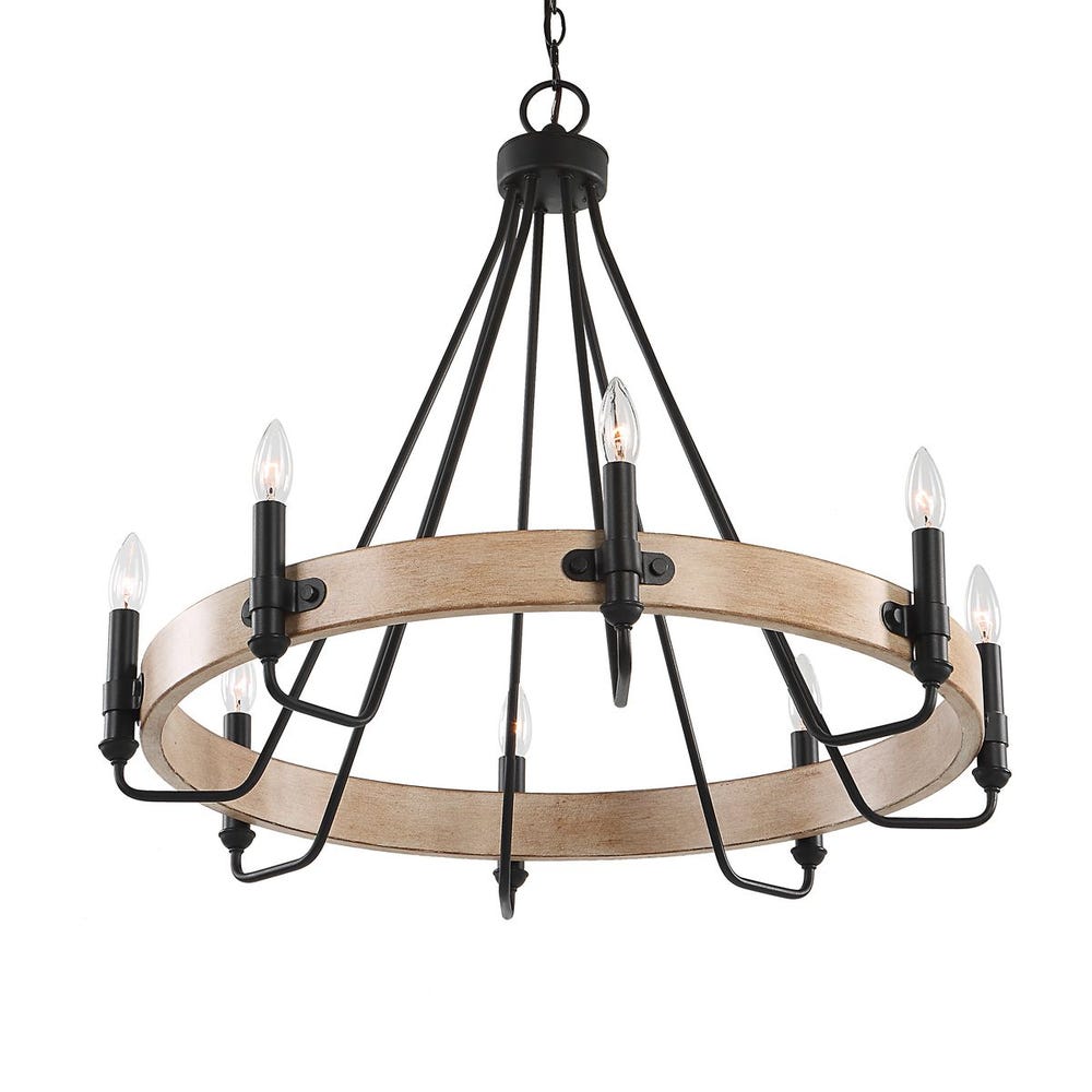 Deschutes 8 Lt Chandelier