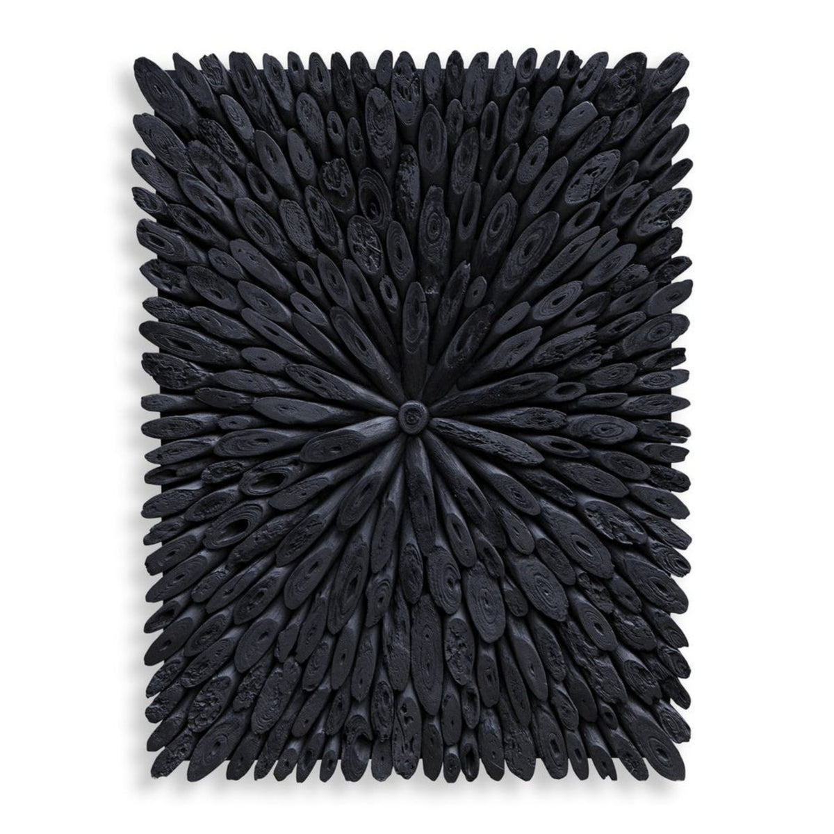 Bahama Wood Wall Decor Black