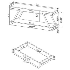 Winslo 60" Media Stand