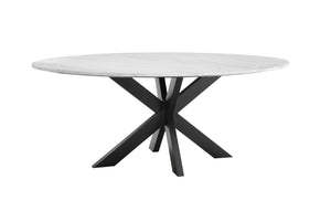 Barton 76" Oval Dining Table