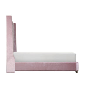 Gloria Tufted Bed Pink